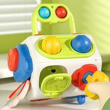 Multi-functional Montessori Busy Cube Toy